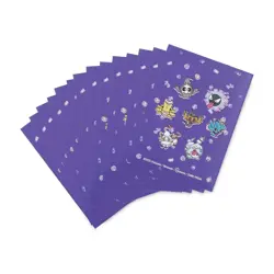 65 Gastly Misdreavus Charming & Ghostly Card Sleeves Pokemon TCG Nintendo Switch - Image 1