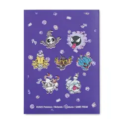 65 Gastly Misdreavus Charming & Ghostly Card Sleeves Pokemon TCG Nintendo Switch - Image 2
