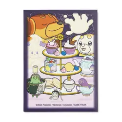 65 Alcremie Fidough Dachsbun Teatime Delights Card Sleeves Pokemon TCG Nintendo - Image 2