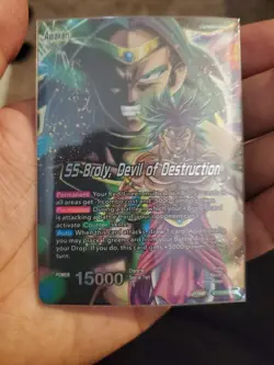 Dragon Ball Super Card Game Broly & Paragus SS Broly, Devil of Destruction... - Image 1