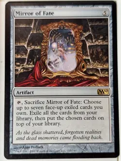 Mirror of Fate - Magic 2010 Core Set M10 - Magic the Gathering MTG Nice! - Image 1
