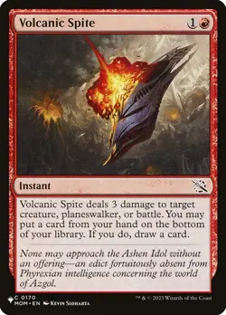 Volcanic Spite x4 4x Mystery Booster 2 NM MTG - Image 1