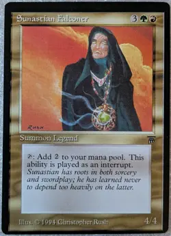 Magic the Gathering ~ MTG ~ Sunastian Falconer ~ LEGENDS ~ M/NM - Image 1