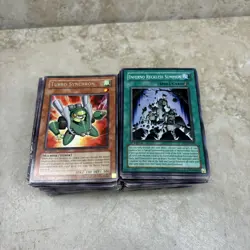 Yugioh 1st Edition Bulk Lot 200+ Cards All In Played To Heavily Played Condition - Image 1