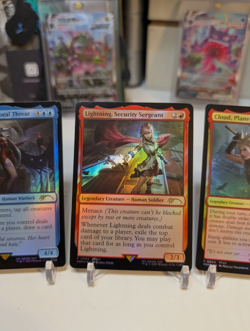 Final Fantasy Costco Promo Cards Foil Cloud & Sephiroth Magic The Gathering MTG - Image 3