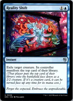 Reality Shift - 39 - Commander: Aetherdrift - Magic MTG - NM - Image 1