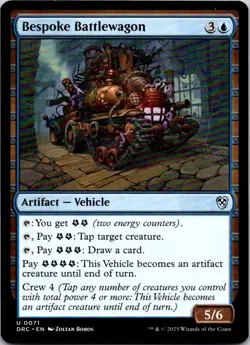 Bespoke Battlewagon - 71 - Commander: Aetherdrift - Magic MTG - NM - Image 1