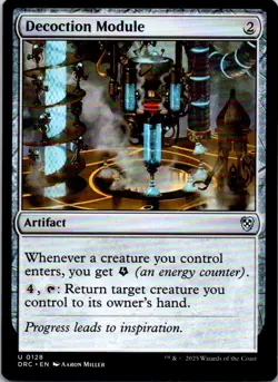 Decoction Module - 128 - Commander: Aetherdrift - Magic MTG - NM - Image 1