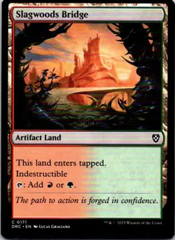 Slagwoods Bridge - 171 - Commander: Aetherdrift - Magic MTG - NM - Image 1