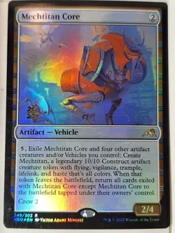 Mechtitan Core - FOIL - Kamigawa: Neon Dynasty - Magic the Gathering MTG Nice! - Image 1