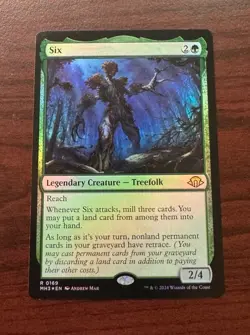 MTG English Six NM Foil Modern Horizons 3 - Image 1