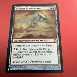 Hammer of Purphoros #124 (LP) Theros THS Magic MTG NM - Image 1