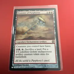 Hammer of Purphoros #124 (LP) Theros THS Magic MTG NM - Image 3