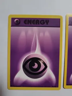 Pokemon Psychic Energy 101/102 2 Cards 1999 - Image 2