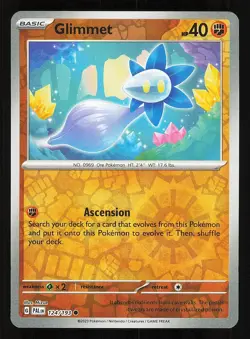 Glimmet 124/193 Reverse Holo NM Pokemon TCG Scarlet & Violet Paldea Evolved PAL - Image 1