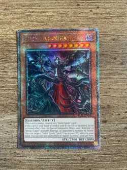 Yugioh Queen Azamina SUDA-EN009 Quarter Century Secret Rare 1st Edition NM - Image 1