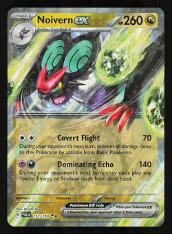 Noivern ex 153/193 Holo NM Pokemon TCG Scarlet & Violet Paldea Evolved PAL - Image 1