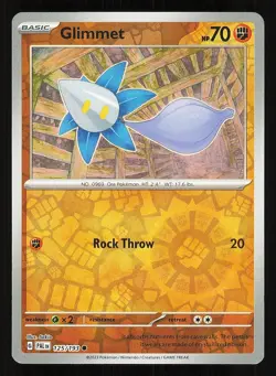 Glimmet 125/193 Reverse Holo NM Pokemon TCG Scarlet & Violet Paldea Evolved PAL - Image 1