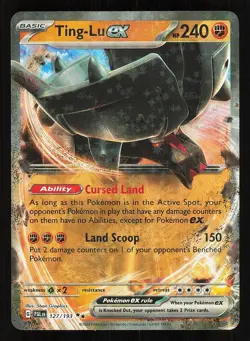 Ting-Lu ex 127/193 Holo NM Pokemon TCG Scarlet & Violet Paldea Evolved PAL - Image 1