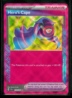 Pokemon HERO'S CAPE 152/162 - Temporal Forces - ACE SPEC HOLO - MINT - Image 1