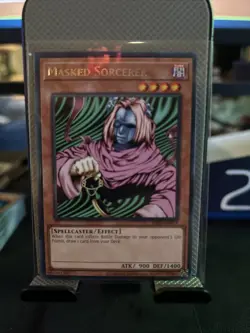 Yugioh! Masked Sorcerer - MRD-EN019 - Rare - Unlimited 25th Anniversary Edition - Image 1