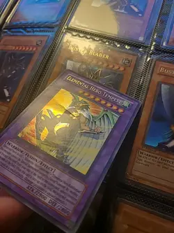 Yugioh! Elemental Hero Tempest EEN-EN034 Elemental Energy 1st Edition - Image 2