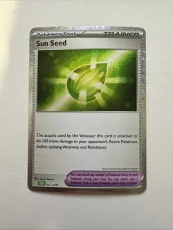 Sun Seed 027/034 Trading Card Game Classic Holo - Image 1