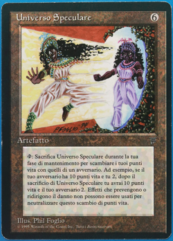 Mirror Universe Legends (ITALIAN) HEAVILY PLD (Reserved List MTG Card) (498609) - Image 1