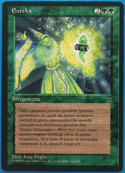 Eureka Legends (ITALIAN) HEAVILY PLD (Reserved List MTG Card) (498606) ABUGames - Image 1