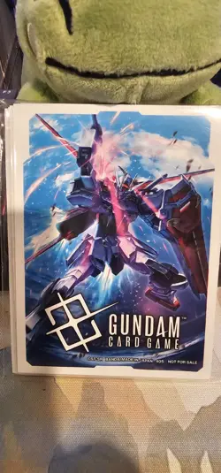 Gundam Card Game Starter Release Sleeves Strike (01) Sealed pack of [10x] - Image 1