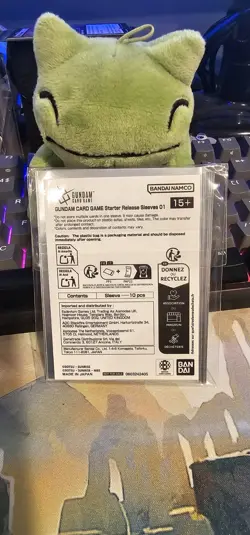 Gundam Card Game Starter Release Sleeves Strike (01) Sealed pack of [10x] - Image 2