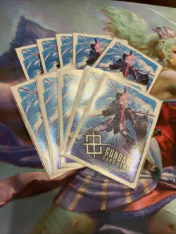 Gundam Card Game Starter Release Sleeves Strike (01) Sealed pack of [10x] - Image 3
