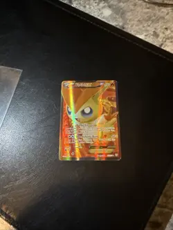 Pokemon TCG Victini EX Full Art Ultra Rare Holo Card 131/135 Plasma Storm - Image 1