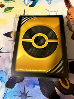 POKEMON TCG POKEBALL ART CARD SLEEVES FROM 2023 TRAINERS TOOLKIT - 65 COUNT - Image 1