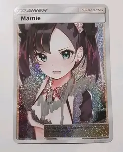 Marnie Anime Waifu Sexy Doujin ACG DIY Trainer Art card - Image 1