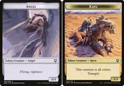 1x - ANGEL \ KAVU Token (#01/12) - CMR: Dominaria United - NM MTG - Image 1