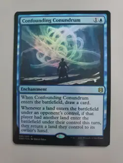 MTG Confounding Conundrum Zendikar Rising Foil Rare - Image 1