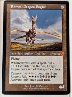 Ramos, Dragon Engine - Retro Frame - The Brothers' War - Magic the Gathering MTG - Image 1
