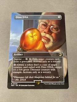 Dino DNA Borderless Universes Beyond Jurassic World MTG NM - Image 1
