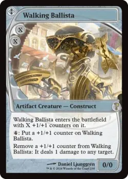 MTG English Walking Ballista (Future Sight) NM Normal Mystery Booster 2 - Image 1