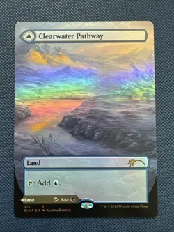 MTG Clearwater Pathway (Borderless) - Secret Lair Series (SLU) NM Foil - Image 1
