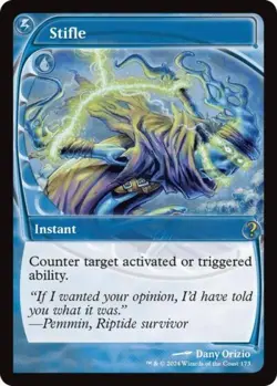 MTG English Stifle (Future Sight) NM Normal Mystery Booster 2 - Image 1