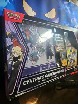 Cynthia's Garchomp ex Premium Collection Pokemon 2025 - Image 1