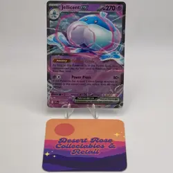 Pokemon TCG Jellicent ex 45/86 Holo Double Rare SV: White Flare English - Image 1
