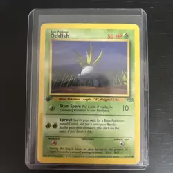 1999 Pokemon Oddish 58/64 Fossil Set First Edition (1966) - Image 1