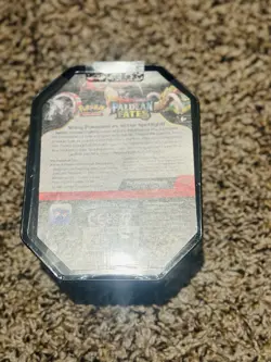 Pokemon TCG: Scarlet & Violet Paldean Fates Charizard EX Tin New Factory Sealed! - Image 2