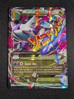 Pokemon M Latios EX 59/108 Ultra Rare XY Roaring Skies NM - Image 1