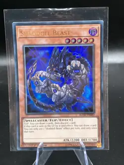 BLHR-EN083 Shaddoll Beast Ultra Rare 1st Edition NM Yugioh Card - Image 1