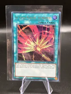 YUGIOH SKY STRIKER MANEUVER - AFTERBURNERS! - BLHR-EN091 - ULTRA 1ST ED - Image 1