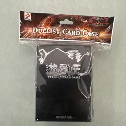 VINTAGE 1996 YUGIOH KONAMI 96KT DUELIST BLACK CARD CASE DECK BOX SEALED NEW!! - Image 2